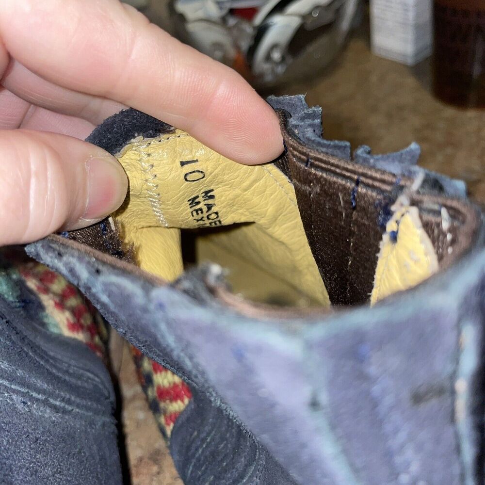 Free People Multicolor Patterned Ankle Boots - image 6